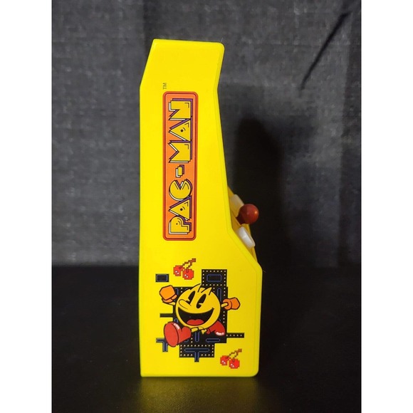 Pac Man Hand Held Mini Arcade Style Video Game Bandai Namco Joystick Retro Works - Picture 4 of 4